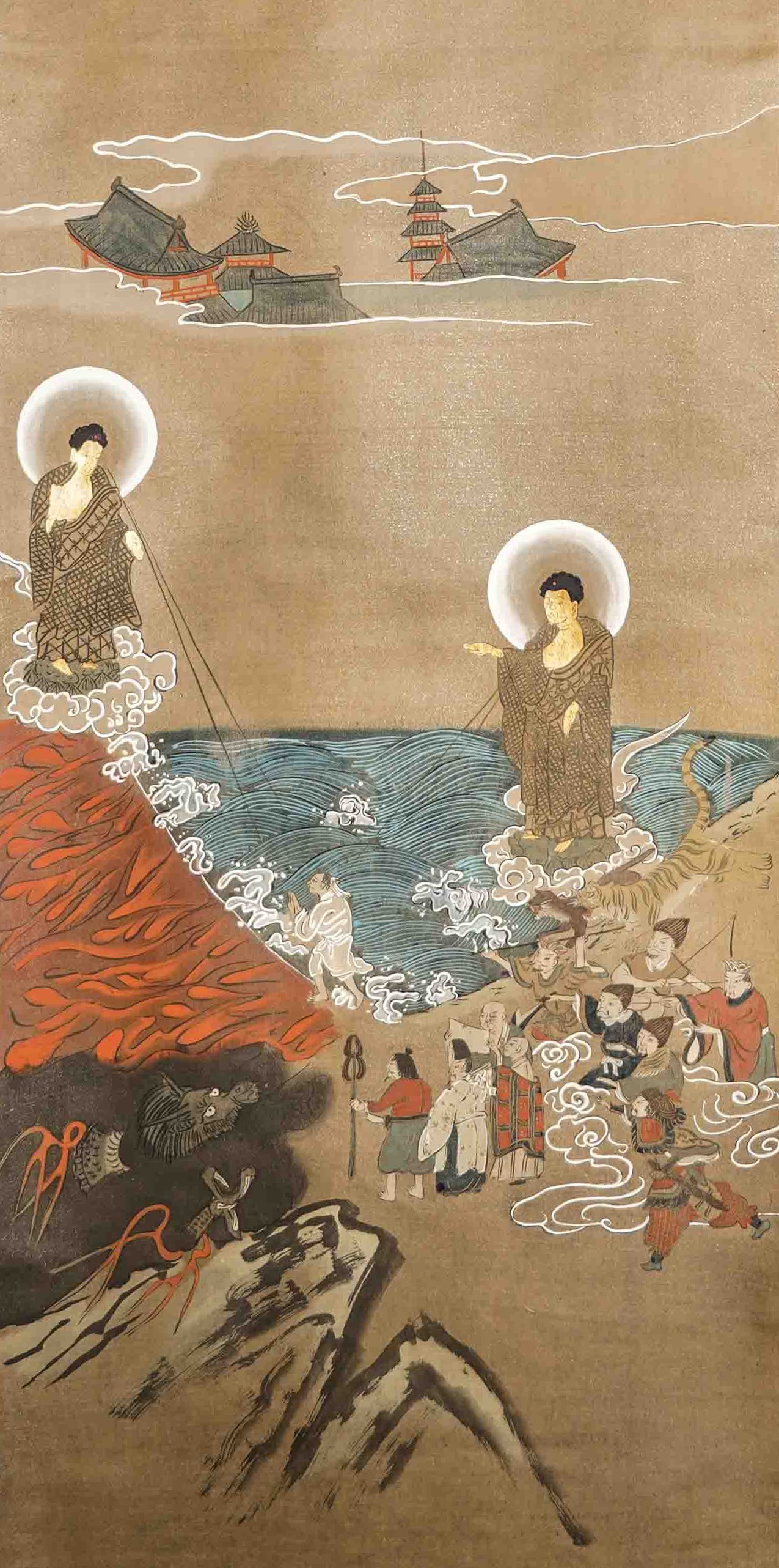 二河白道图