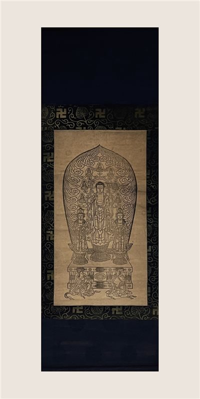 古版畫／西方三聖